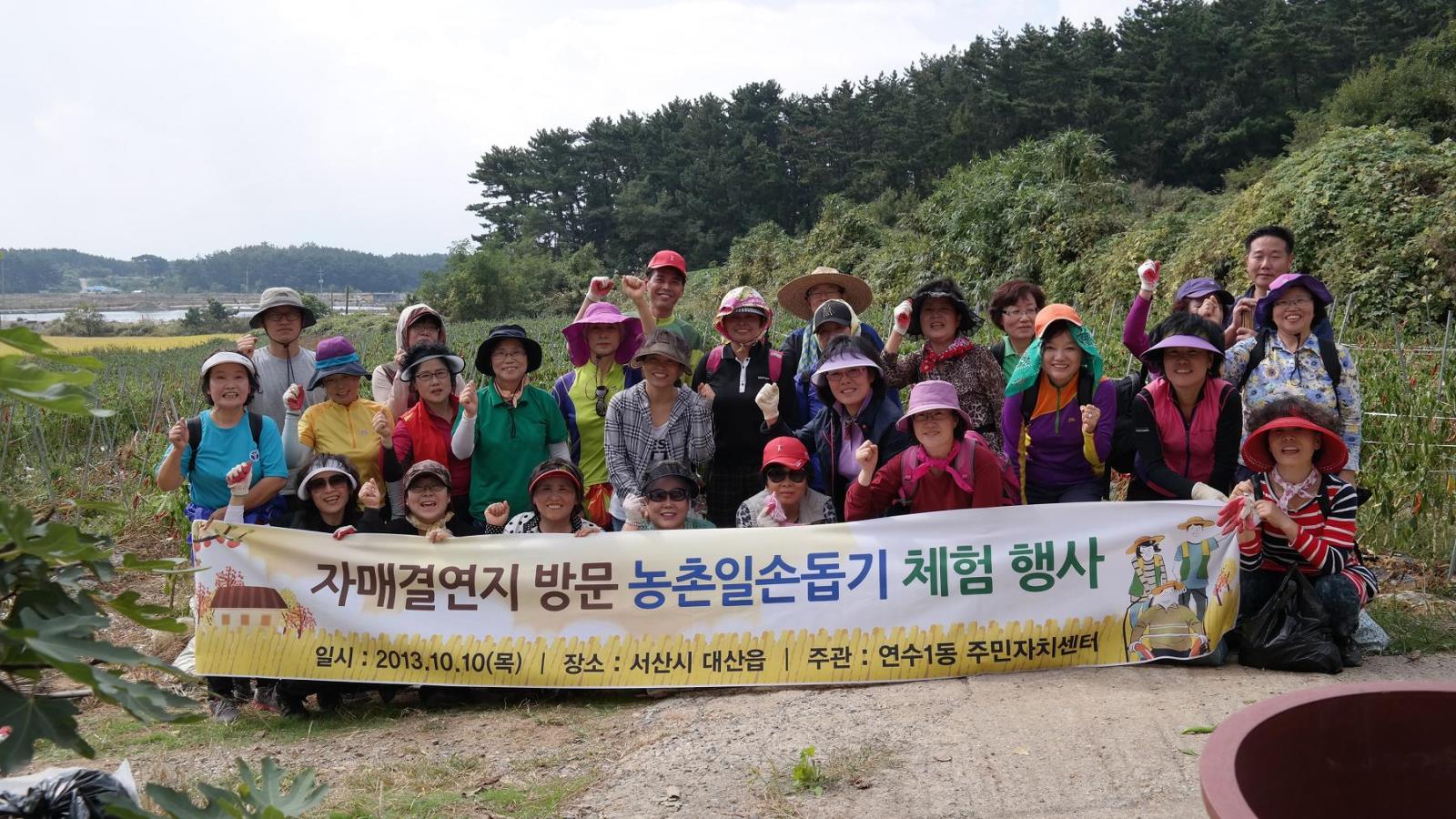 연수1동, 자매결연지역 농촌 일손돕기 봉사활동 전개의 1번째 이미지