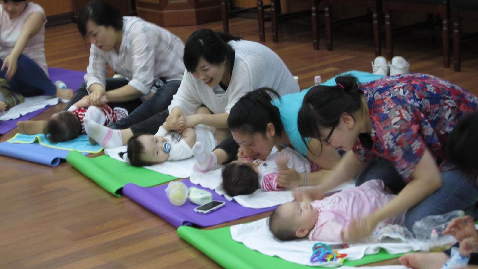 연수구보건소, 베이비마사지교실 개최의 1번째 이미지